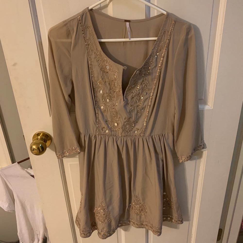 Free People embellished dress